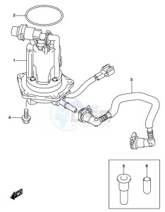 RM-Z450 drawing FUEL PUMP