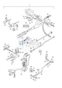 DF 25 drawing Tiller Handle