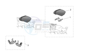 Scarabeo 50 2t e2 (eng. piaggio) drawing Acc. - Various I