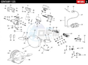 CENTURY-125-E4-GREY drawing ELECTRICAL SYSTEM 1