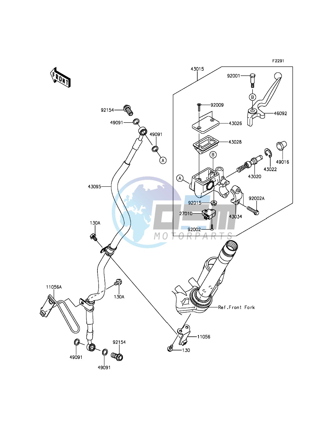 Front Master Cylinder