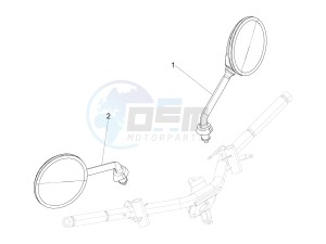 Liberty 150 4t 3v ie lem ( Vietnam ) drawing Mirrors