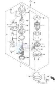 DF 60A drawing Starting Motor