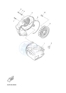 YN50 OVETTO (2APG) drawing AIR SHROUD & FAN