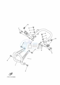 YFZ450R YFZ45YSSK (BW2L) drawing GUARD