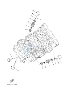 YXZ1000R SS YXZ10YESJ YXZ1000R SS (B0F3) drawing VALVE