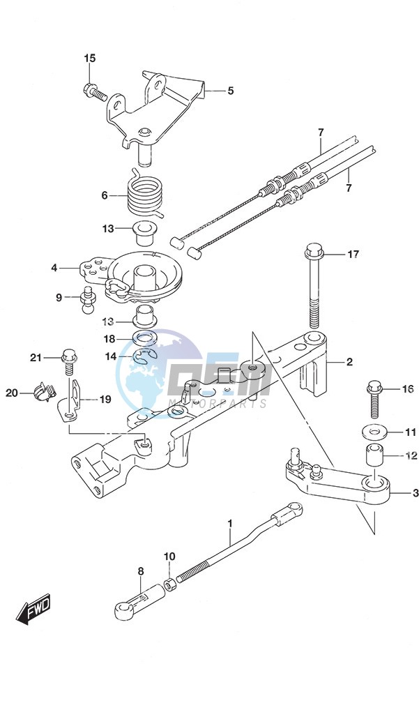 Throttle Rod