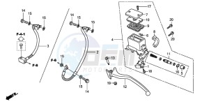 SH300AR drawing RR. BRAKE MASTER CYLINDER