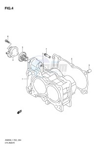 AN650 (E2) Burgman drawing CYLINDER