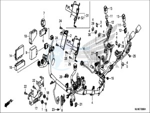 CMX500AH UK - (E) drawing WINKER