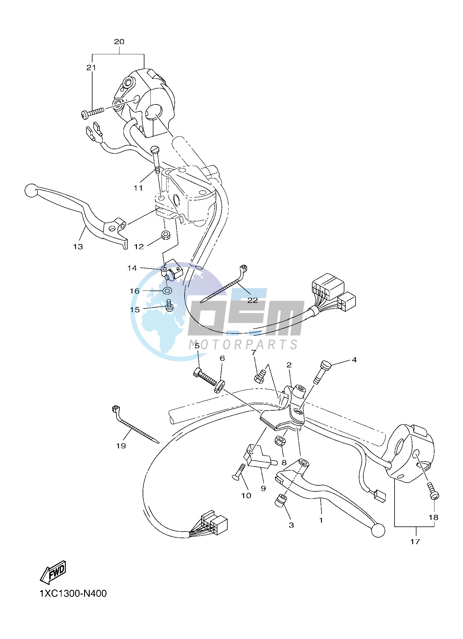 HANDLE SWITCH & LEVER