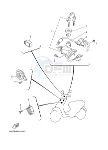 YN50 NEO'S (2APH 2APH 2APH) drawing ELECTRICAL 1