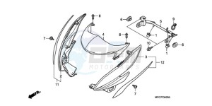 CB600FA39 France - (F / ABS CMF ST) drawing COWL