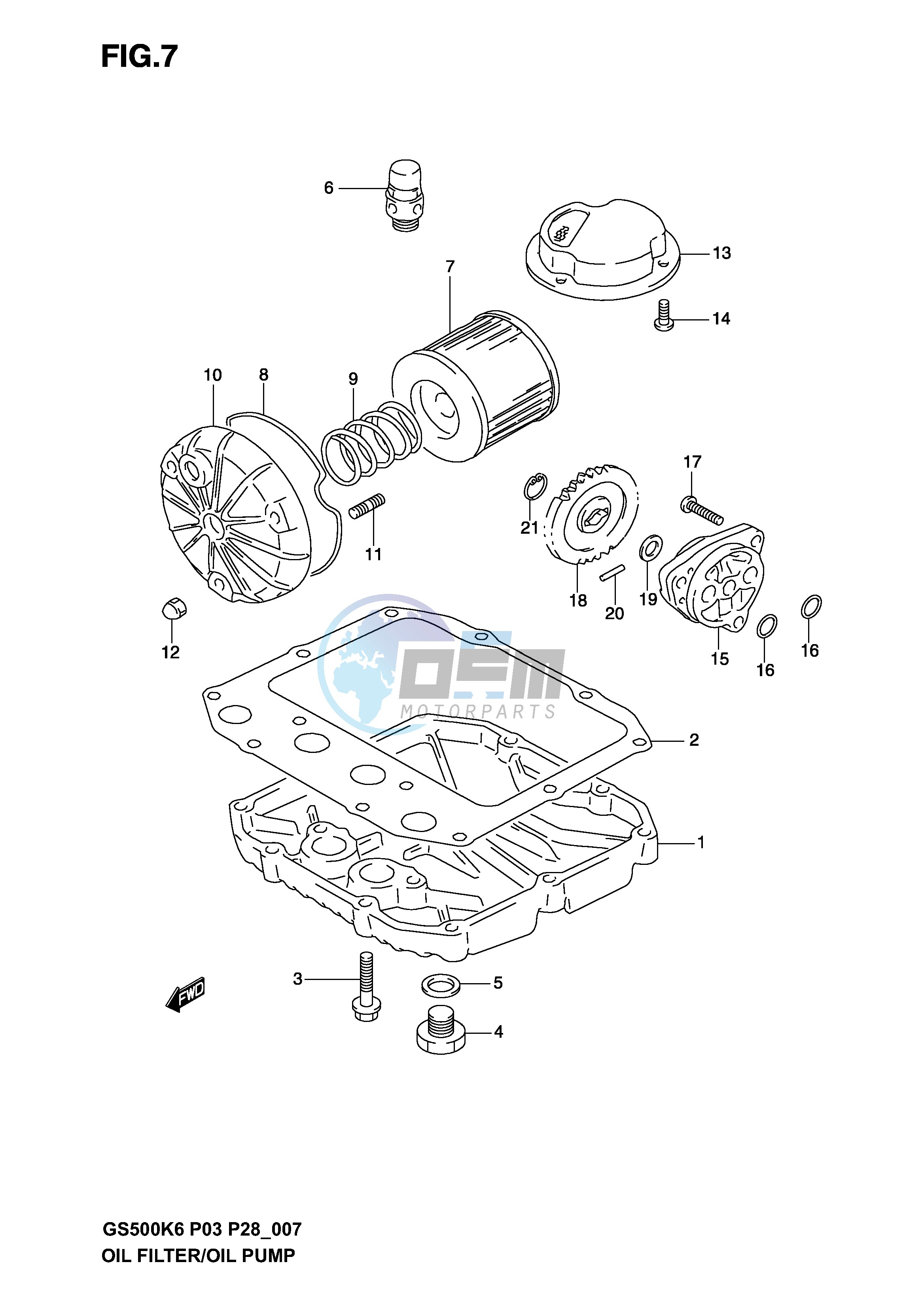 OIL FILTER - OIL PUMP