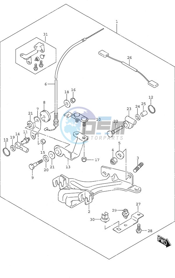 Remocon Parts Set