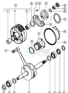 STANDARD_XL_L0-L1 50 L0-L1 drawing Crankshaft