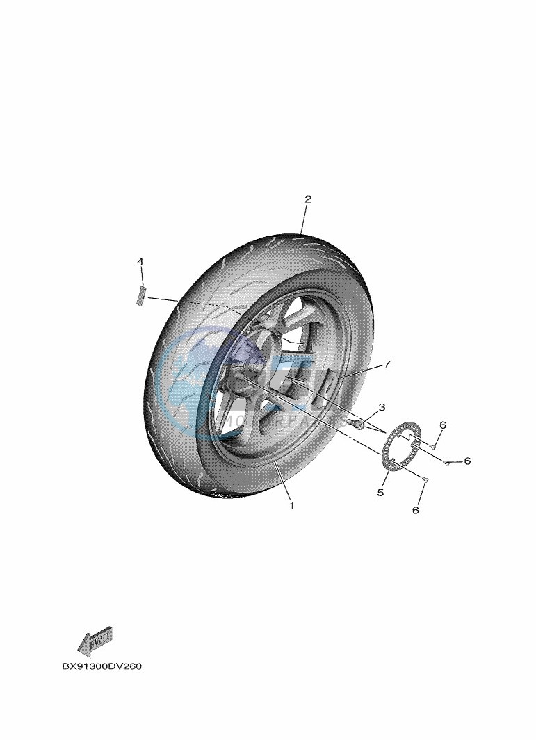 REAR WHEEL