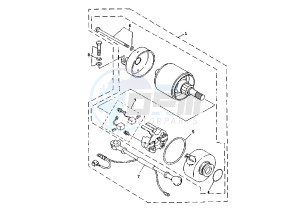 XC CYGNUS R 125 drawing STARTING MOTOR