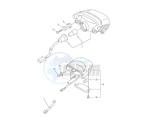 FZ6 S2 600 drawing TAILLIGHT