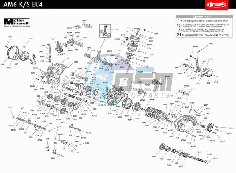 ENGINE  AM6 KS EU-4