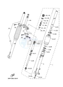 TT-R125 TT-R125LWE (2PTC) drawing FRONT FORK