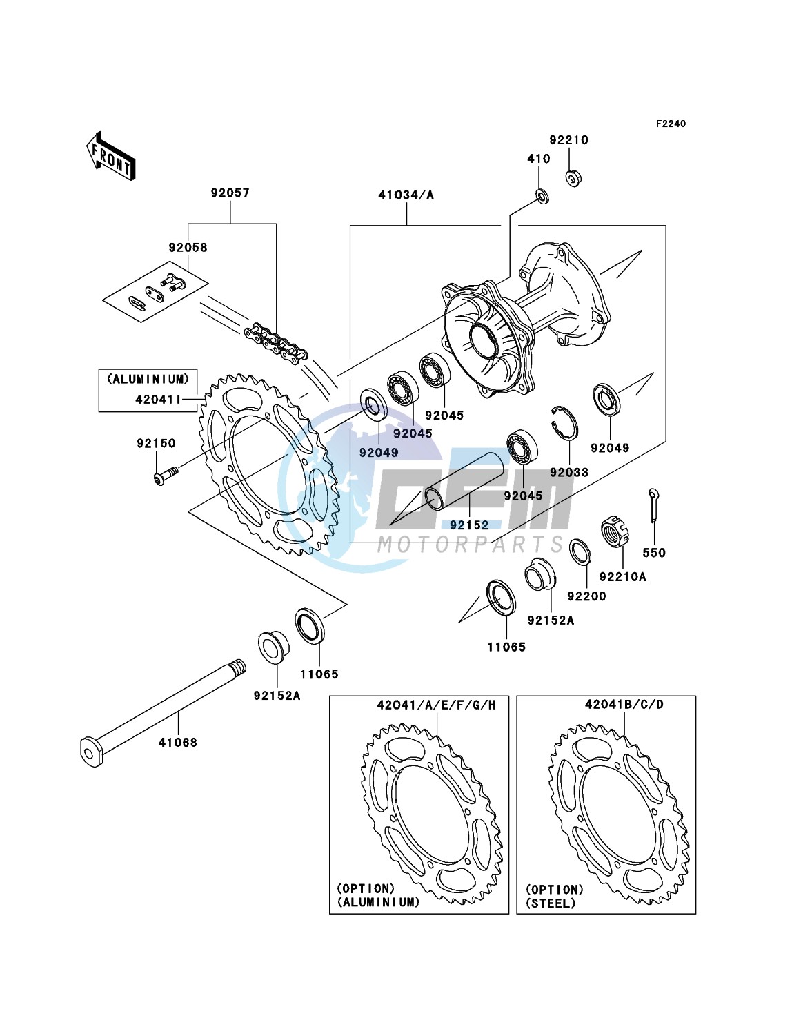 Rear Hub