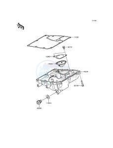 ER-6F EX650EFF XX (EU ME A(FRICA) drawing Oil Pan