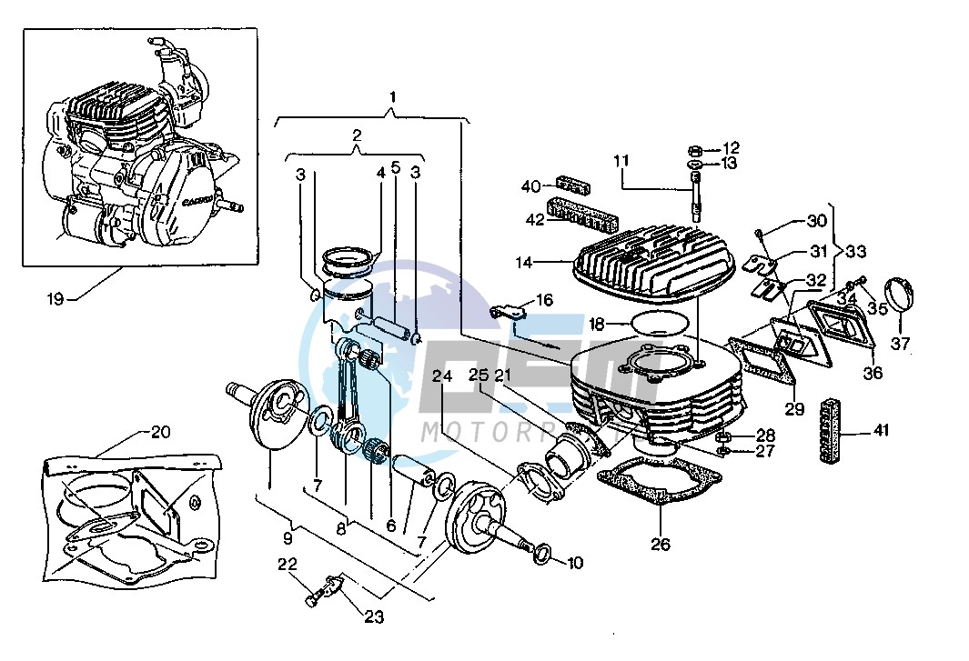 CRANKSHAFT-CYLINDER