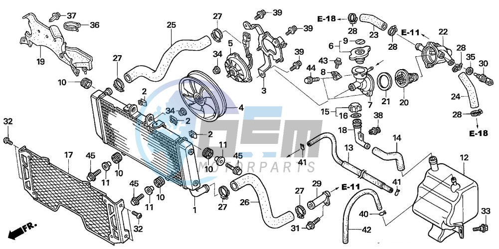 RADIATOR (CB1300A/SA)