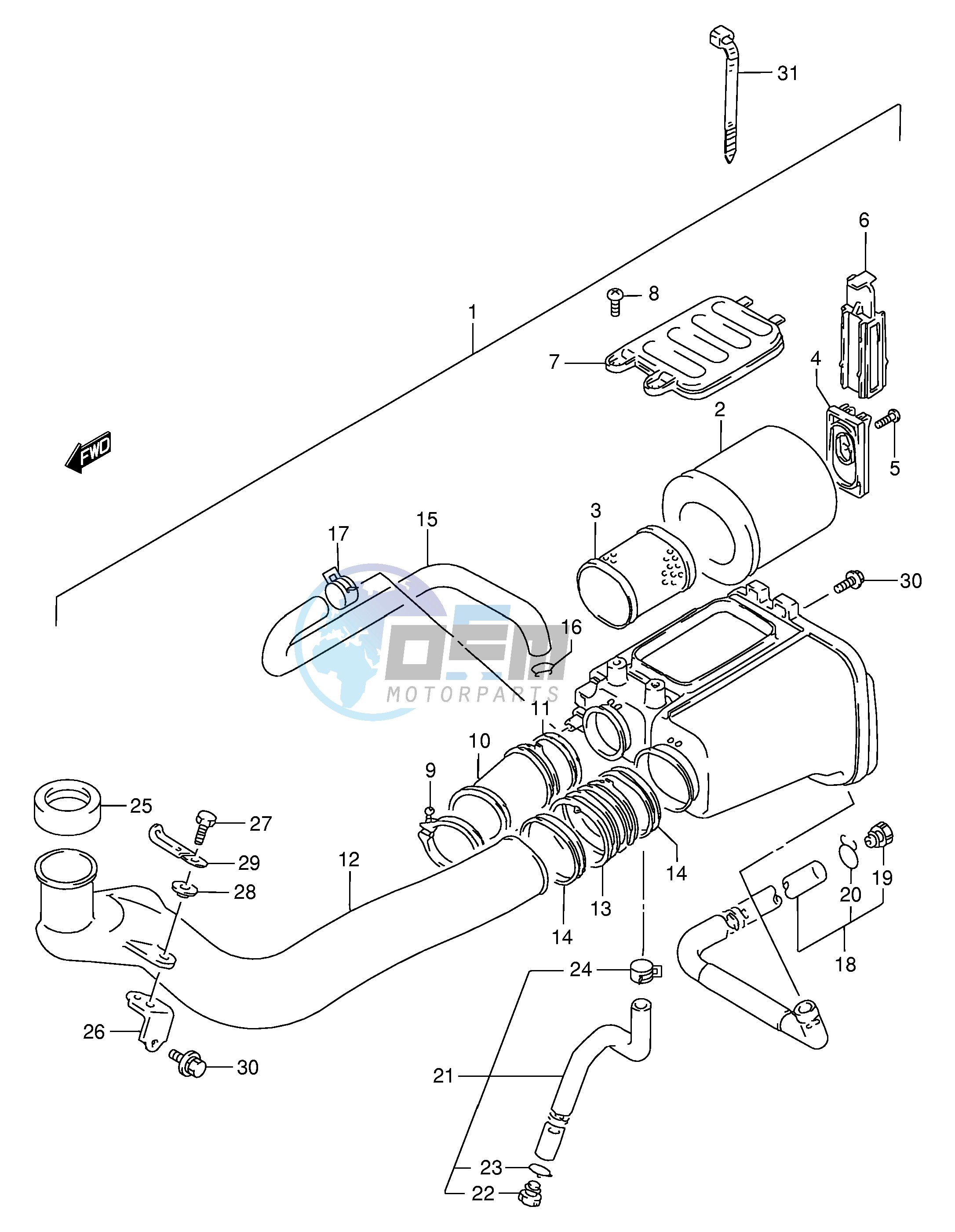 AIR CLEANER (MODEL X)