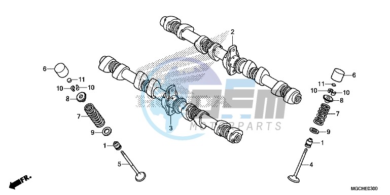 CAMSHAFT/ VALVE