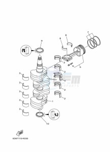 F100DETL drawing CRANKSHAFT--PISTON