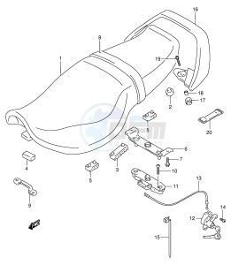 RF900R (E2) drawing SEAT