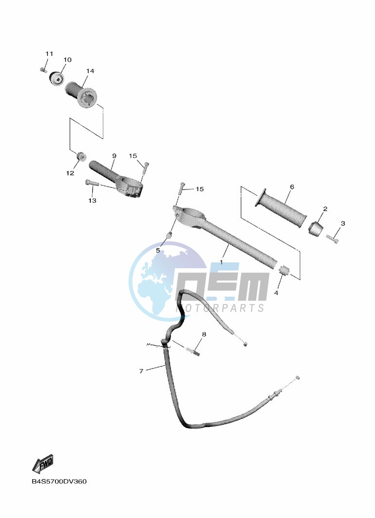 STEERING HANDLE & CABLE