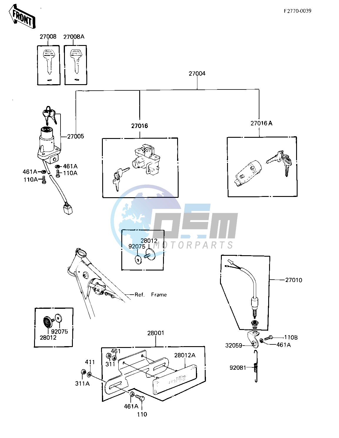 IGNITION SWITCH_LOCKS_REFLECTORS