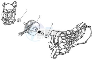 LX 50 4T drawing Crankshaft