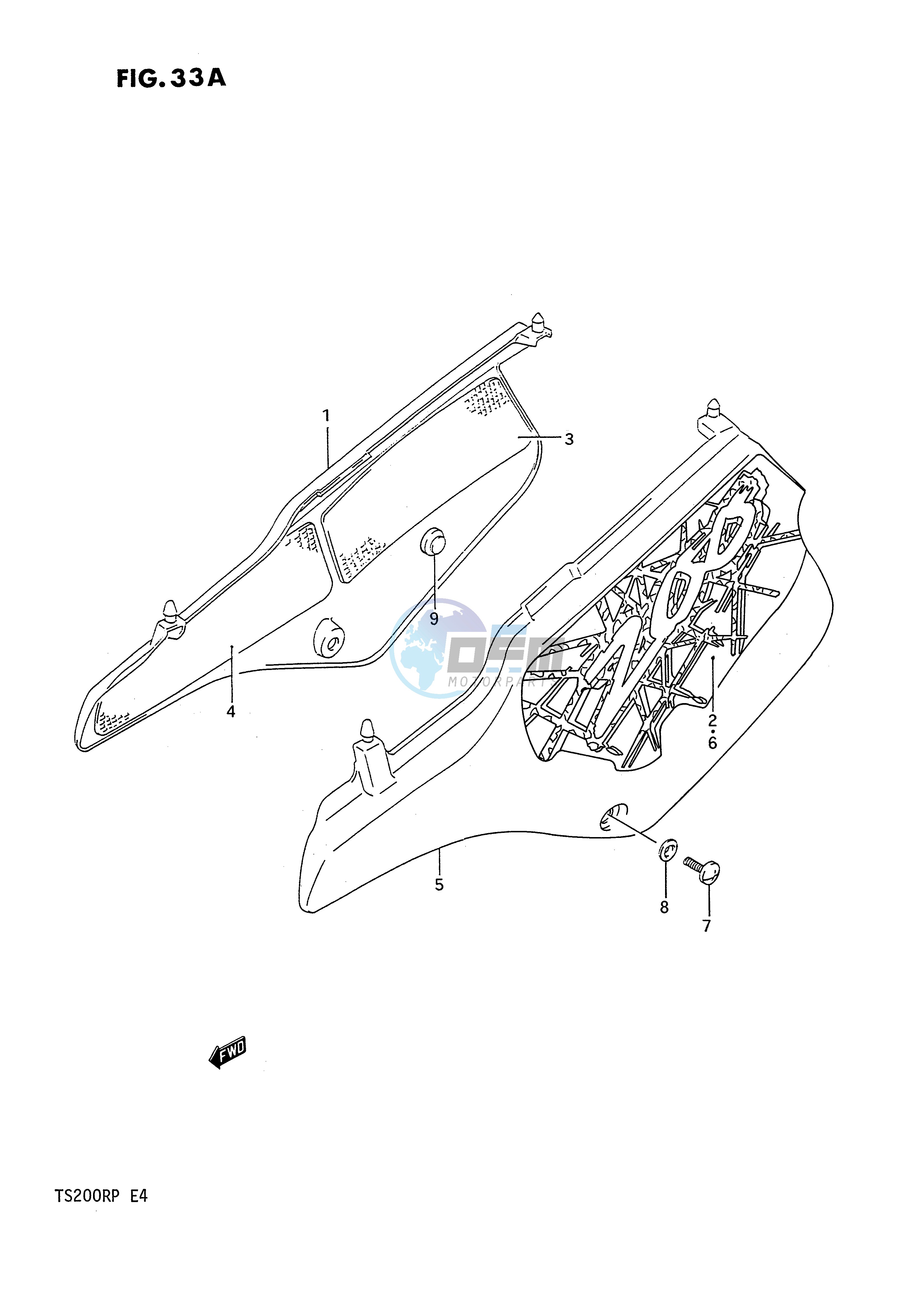 FRAME COVER (MODEL P)