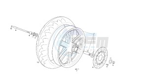 RAMBLA - 300 CC VTHRA1C drawing FRONT WHEEL