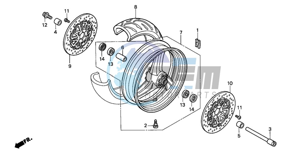 FRONT WHEEL