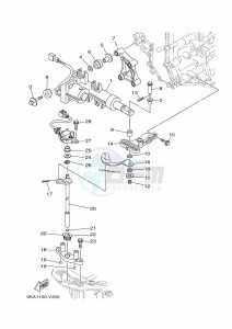 F250CB drawing THROTTLE-CONTROL