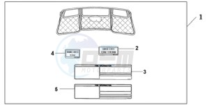 GL1800A ED drawing INNER TRUNK LID ORG