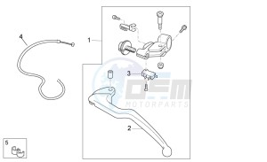 RSV 4 1000 APRC Factory Std SE drawing Clutch lever