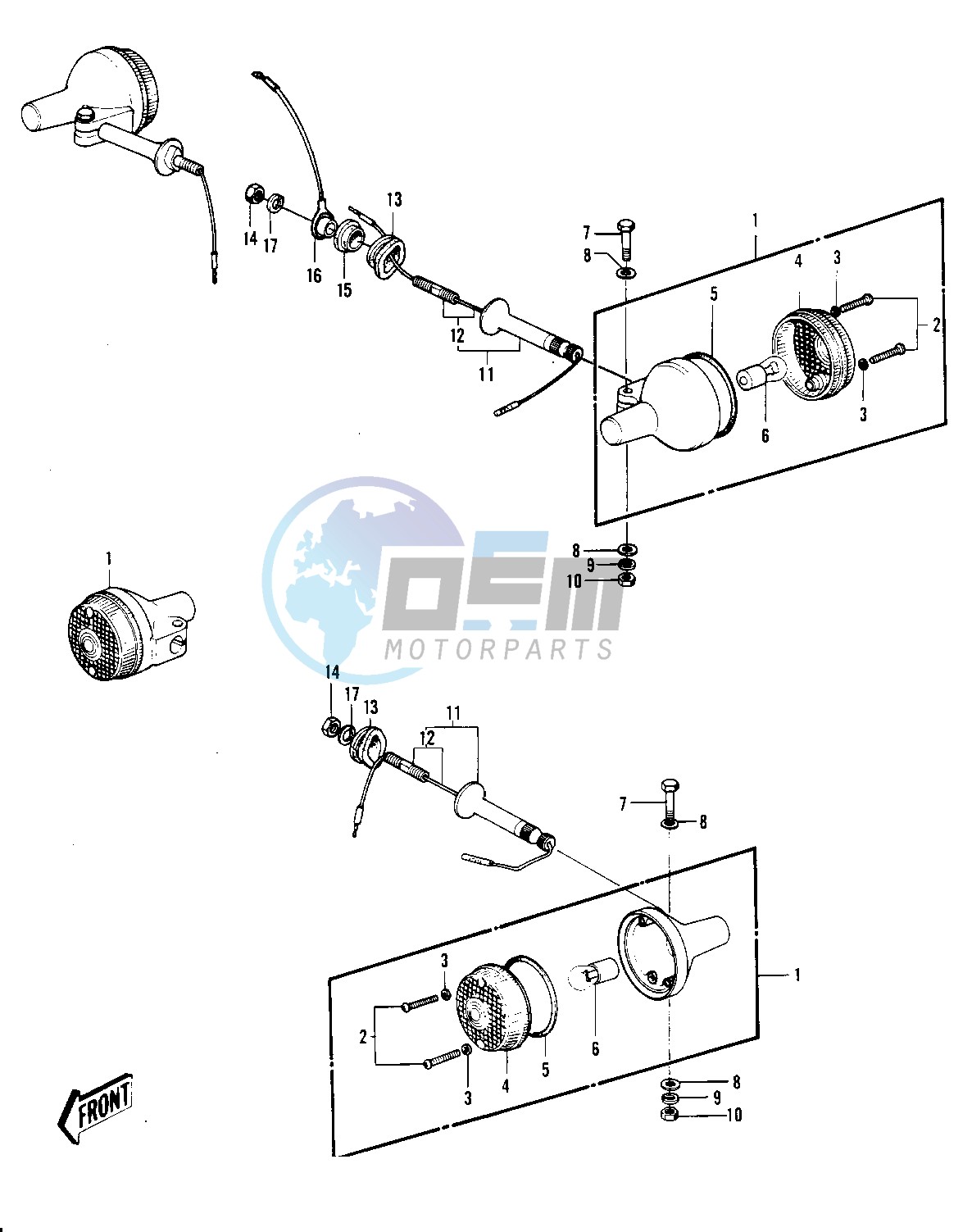 TURN SIGNALS -- 74-75 S3_S3-A- -