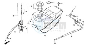 PK50 drawing FUEL TANK