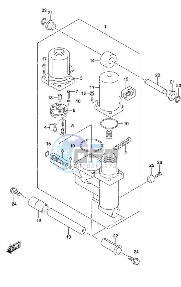 Trim Cylinder High Thrust