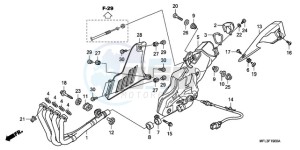 CBR1000RR9 UK - (E / MK) drawing EXHAUST MUFFLER