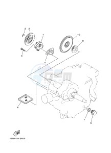 TT-R110E (B516 B517 B518 B518) drawing OIL PUMP