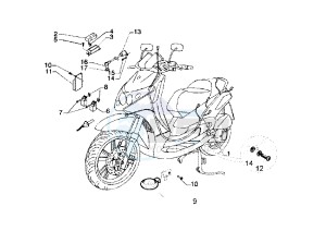 Beverly RST 125 drawing Electrical devices