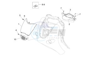 Mojito custom 50 2t (eng. aprilia) drawing Front body I