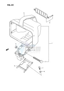 LT-F250 (E28) drawing HEADLAMP HOUSING